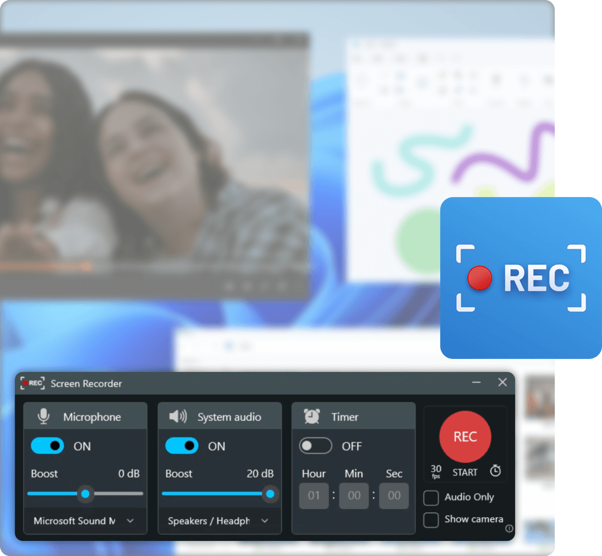 Record Screen preview